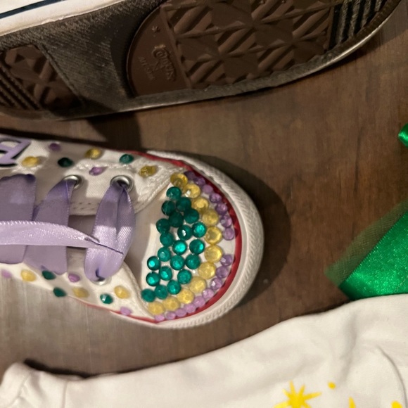 Bella!! 4T Custom Disney Princess Tiana Outfit with shoes (9 toddler) - Picture 7 of 7